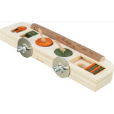 Small Animal Toy - Wooden Snack Activity Board (25 x 4 x 9cm)