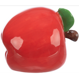 Apple Ceramic House for Small Animals (13 x 10 x 10cm)