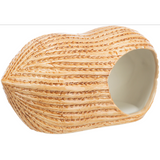 Peanut Ceramic House for Small Animals (17 x 8 x 8cm)