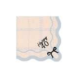 Elegant Milestone 40th Napkins - Pack of 12