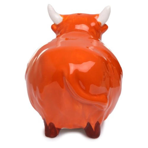Ceramic Salt & Pepper Set - Highland Coo Cow