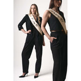 Elegant Milestone Sash 18th