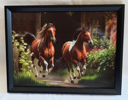 3D Art - Horses (30 x 40cm)