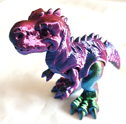 Ornament - 3D Printer Dinosaur B (17.5 x 14 x 13cm)
