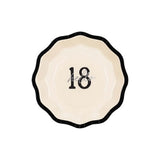 Elegant Milestone 18th 17cm Paper Plates - Pack of 6