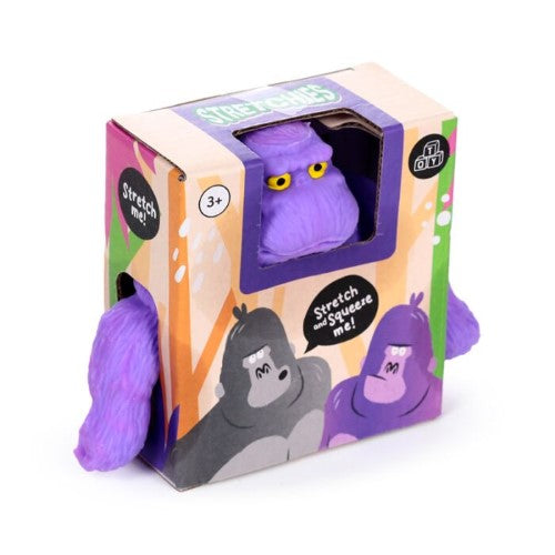 Stretchy Gorilla Toy - 9.5cm (Set of 8 Assorted)