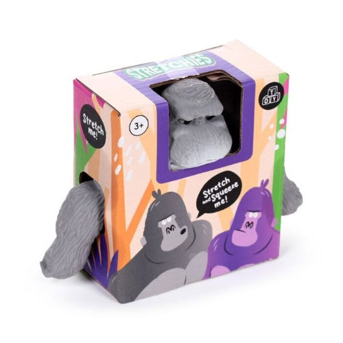 Stretchy Gorilla Toy - 9.5cm (Set of 8 Assorted)