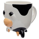 Ceramic Shaped Mug - Bramley Bunch Farm Cow Upside Down