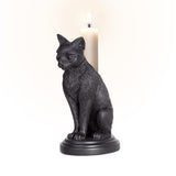 Candlestick - Alchemy Black Faust Familiar Cat (17cm)