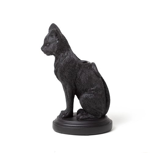 Candlestick - Alchemy Black Faust Familiar Cat (17cm)