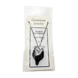 Pendant - Black Obsidian Wolf Head