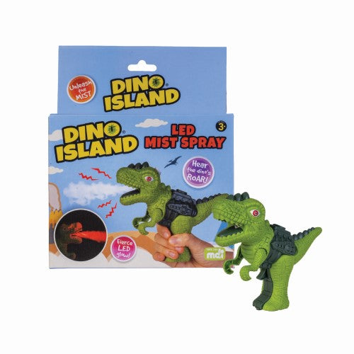 LED Roaring T-Rex Mist Spray - Dino Island's
