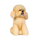 Table Lamp - White Poodle Dog (14.6 x 12 x 19cm)
