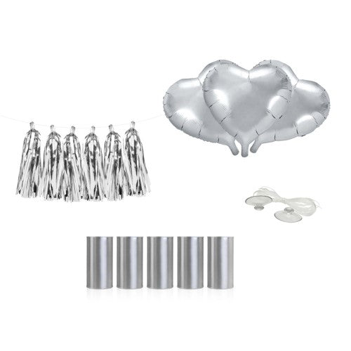 Classic Wedding Car Decorating Kit