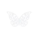 Classic Wedding Large Lace Butterfly - Pack of 10
