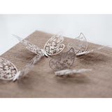 Classic Wedding Large Lace Butterfly - Pack of 10