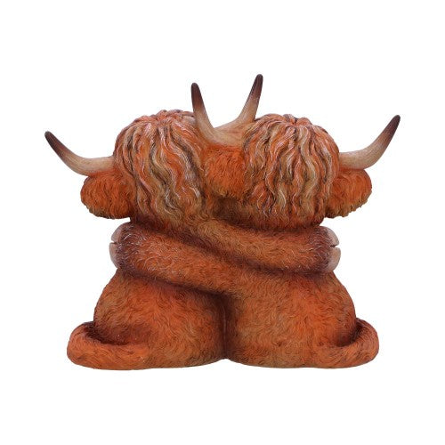 Ornament - Nemesis Now Highland Hug (14.5cm)