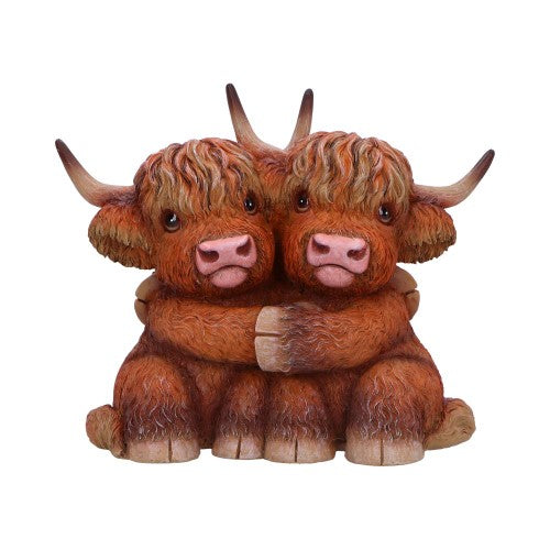 Ornament - Nemesis Now Highland Hug (14.5cm)