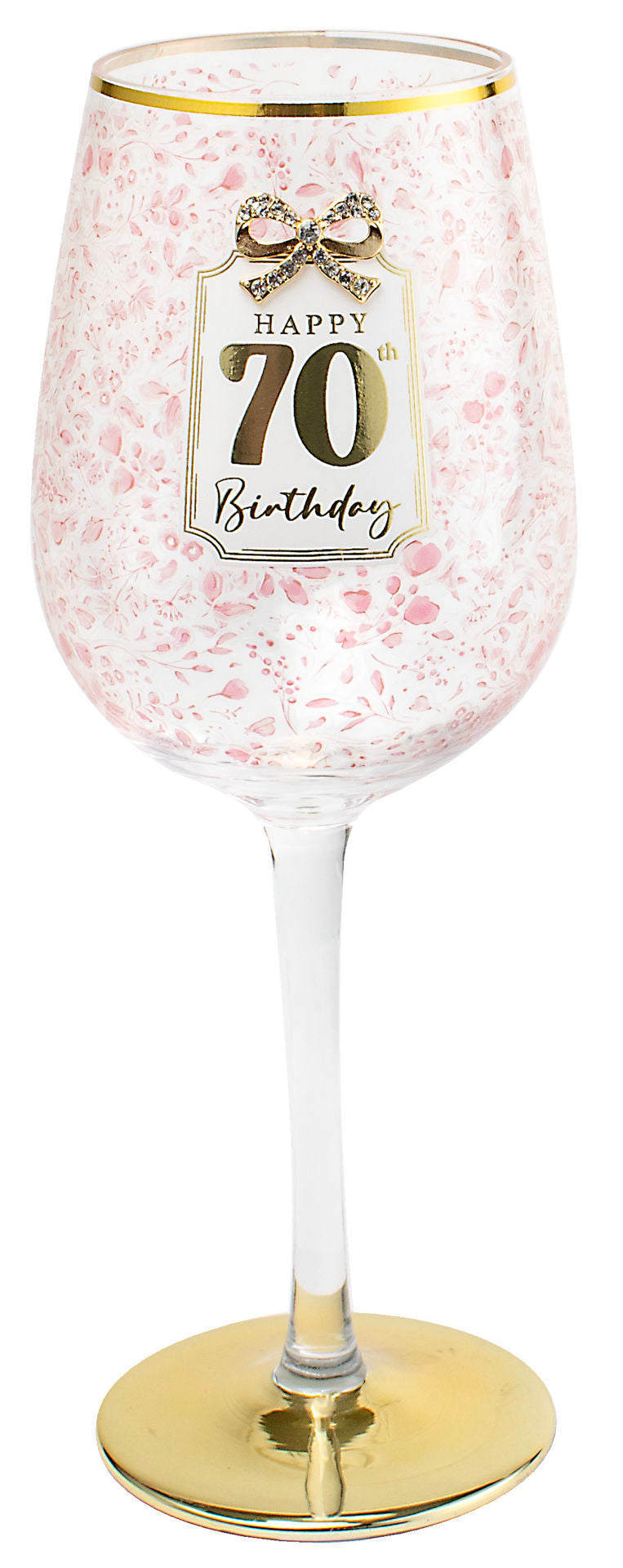 GLASS - 70TH PRETTY BOW (400ML)