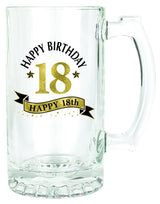 18TH WOOD BOX GIFT SET - 490ML STEIN