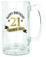 21ST WOOD BOX GIFT SET - 490ML STEIN
