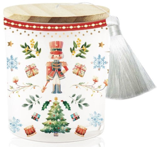 CANDLE - JOLLY JOY CINNAMON (9 x 10CM)
