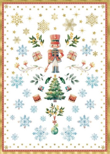 TEA TOWEL - JOLLY JOY 100% COTTON