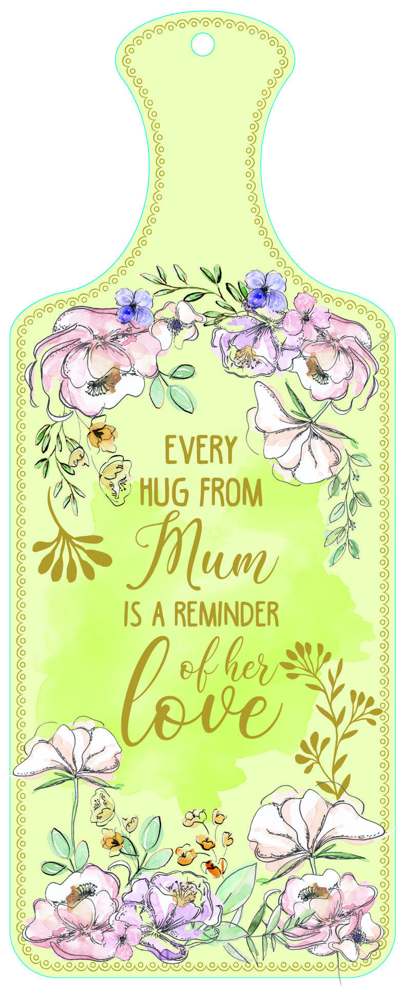 CERAMIC SERVER - MUMS HUG (12 x 30CM)