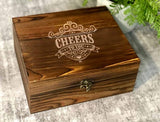 21ST WOOD BOX GIFT SET - 490ML STEIN