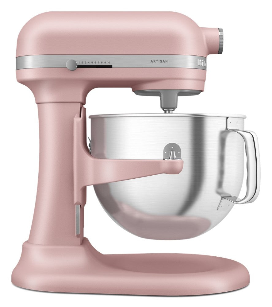 KitchenAid KSM70 Artisan Bowl-Lift 6.6L Stand Mixer - DRIED ROSE