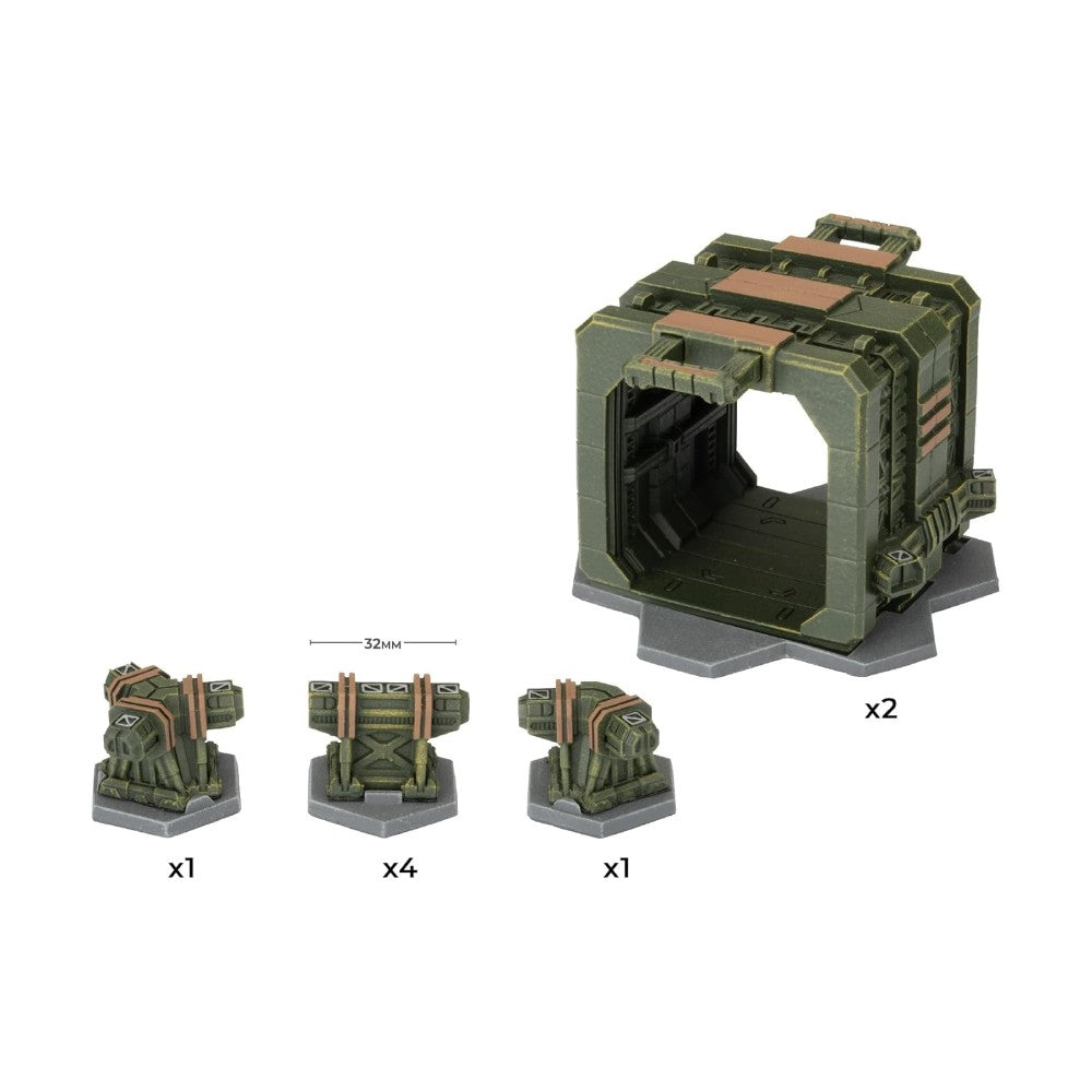 Hextech Terrain: Dropbase Delta  - Maintenance Bays