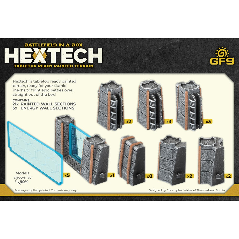 Hextech Terrain: Trinity City  - Energy Walls