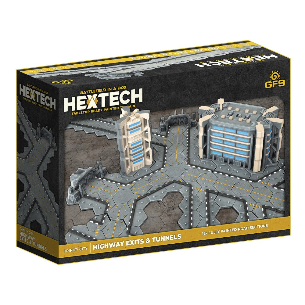 Hextech Terrain: Trinity City  - Highway Exits and Tunnels