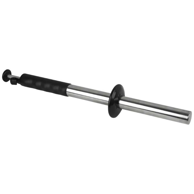 Magnetic Clean-Up Wand-Midi with stainless steel body and strong magnet, ideal for quick metal debris collection in liquids.