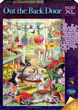 Out the Back Door Garden Shed Play XL Holdson 500pc Jigsaw Puzzle