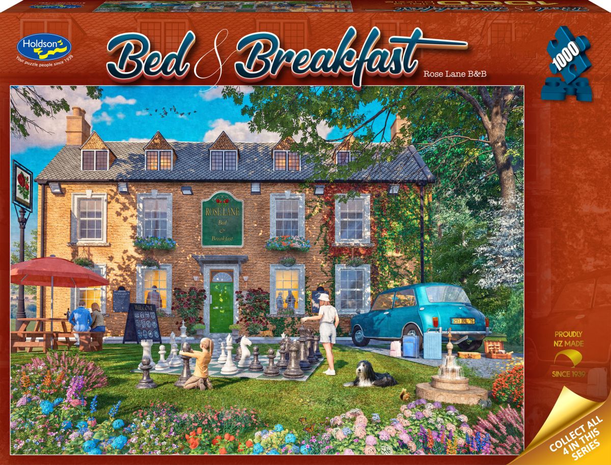 Bed & Breakfast Rose Lane Holdson 1000pc Jigsaw Puzzle