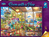 Room with a View Artists Room Holdson 1000pc Jigsaw Puzzle