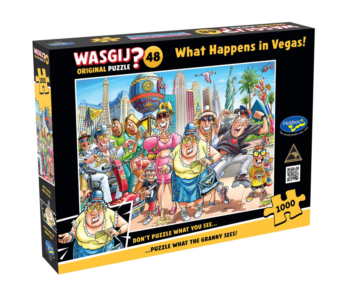 Wasgij? Original #48 What Happens in Vegas Holdson 1000pc Jigsaw Puzzle