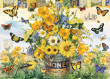 Blossom Bliss Honey Bee Floral Holdson 1000pc Jigsaw Puzzle