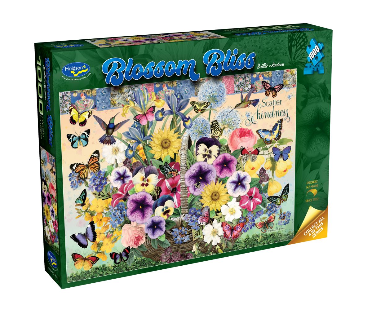 Blossom Bliss Scatter Kindness Holdson 1000pc Jigsaw Puzzle