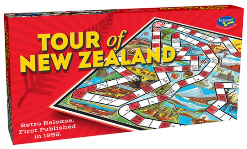 Tour of New Zealand Board Game