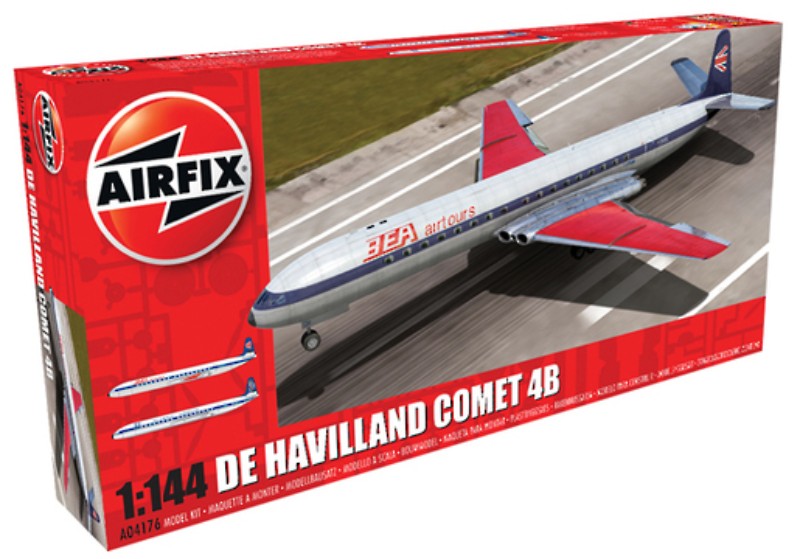 1:144 Military Aircraft - Series 4 - De Havilland Comet - Airfix