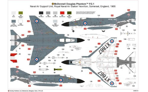 Airfix - Mcdonnell Douglas FG.1 Phantom 1:72