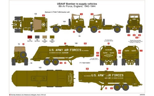 Airfix - 1:72 Usaaf Bomber Resupply Set