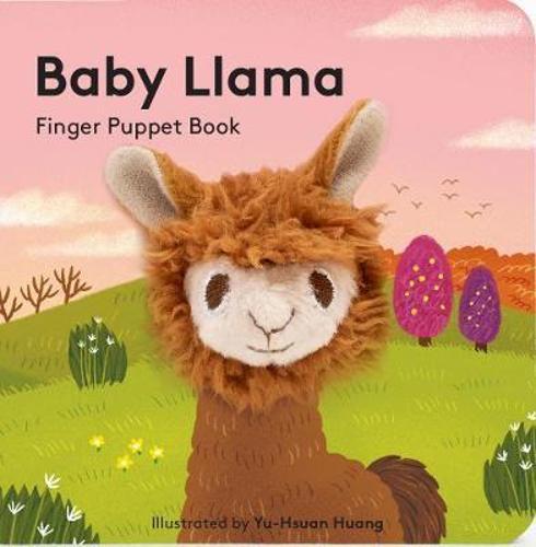 Baby Llama Finger Puppet Book Board Book