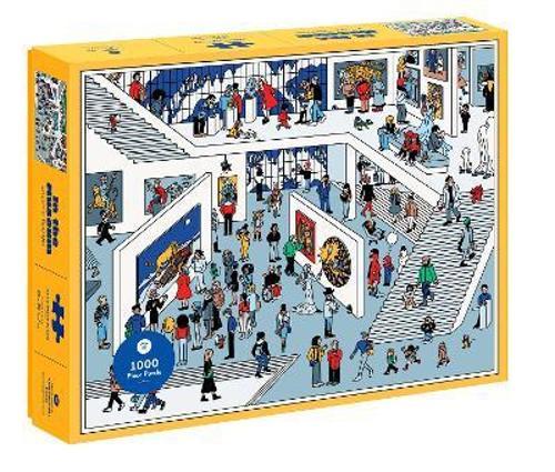 In the Museum 1000-Piece Jigsaw Puzzle