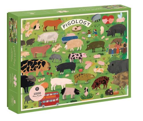 Pigology: 1000-Piece Jigsaw Puzzle