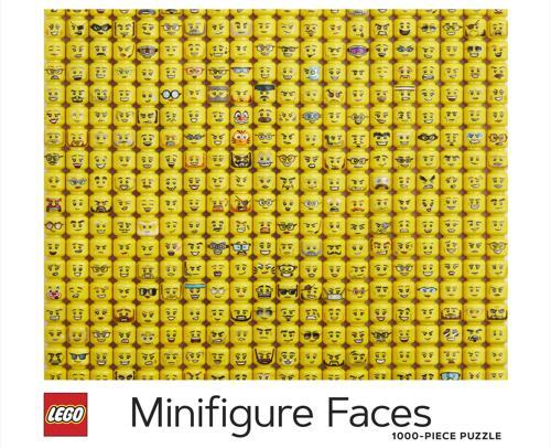 LEGO: Minifigure Faces 1000-Piece Jigsaw Puzzle