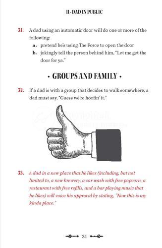 Dad Law Humour Gift Book