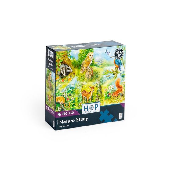 Nature Study - Big 250 Piece Puzzle - House of Puzzles